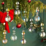 12pcs Iridescent Mini Christmas Glass Ball Ornaments for Tree and Wedding Decorations