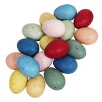 18 pcs 9 Colors Foam Easter Eggs Speckled Eggs Decorations Pastel Speckled Eggs Decorative Easter Eggs for Farmhouse Easter Spring Party Favors Basket Fillers Seasonal Table...