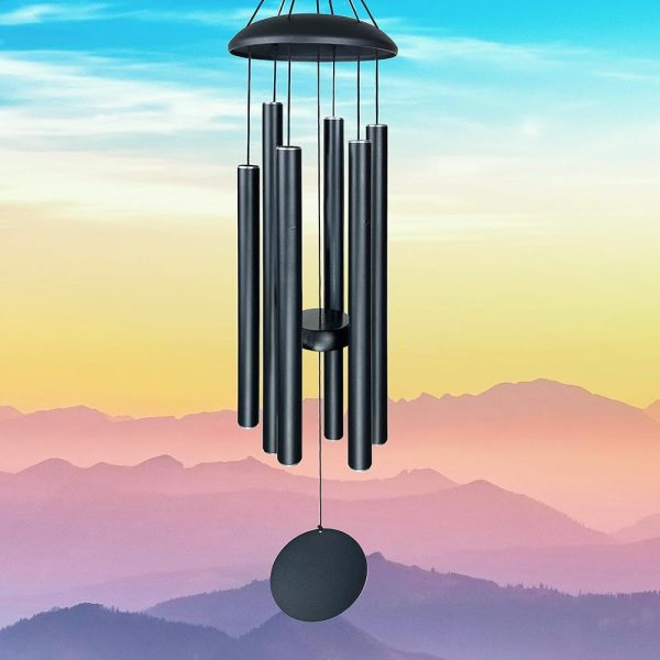 35" Large Wind Chimes for Outside Deep Tone, Aluminum Sympathy Wind Chimes Deep Tone, Tuned Melody, Memorial Wind Chimes. Ideal Outdoor Gifts/Remembrance Gifts/in Loving Memory...