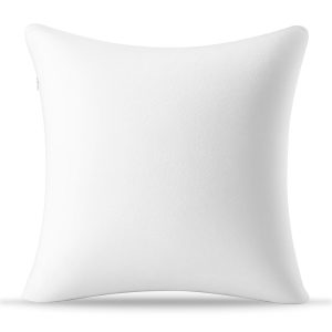 AM AEROMAX 20 ×20 Throw Pillow Memory Foam Pillow Insert - Square Accent Pillow for Decorative Cushion Bed Couch Sofa - Non-Deforming Over Time