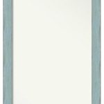 Amanti Art Wood Door Wall Mirror, Full Length Mirror (50.25 x 16.25 in.), Sky Blue Rustic Full Body Mirror and On The Door Mirror Full Length Mirror for Bedroom or Living Room...