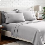 Bare Home Hotel Luxury Twin XL Sheet Set, Extra Soft - 4 Piece Set - Deep Pockets - Easy Fit - Cooling & Breathable - Wrinkle, Fade, Stain Resistant - Set Includes 4 Pillowcases...