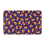 Bathroom Rugs Non Slip Washable - Candy Corn (2) Kitchen Mats for Floor, Area Rugs for Entryway Rugs Indoor, Bathroom Laundry Room Door Rug with Rubber Backing 20x31.5in