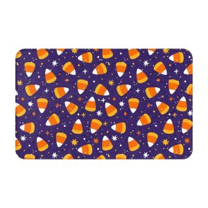 Bathroom Rugs Non Slip Washable - Candy Corn (2) Kitchen Mats for Floor, Area Rugs for Entryway Rugs Indoor, Bathroom Laundry Room Door Rug with Rubber Backing 20x31.5in