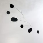 Bl(ink) Black Mobile | Midcentury Modern | Metal Mobile