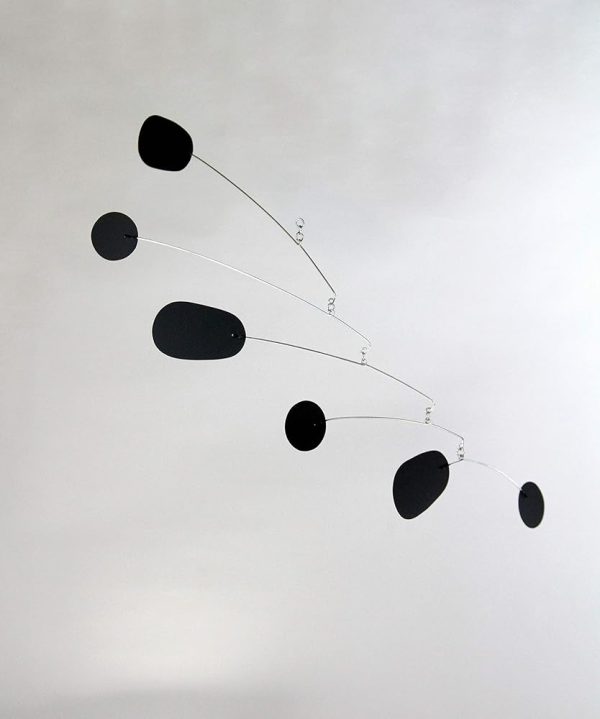 Bl(ink) Black Mobile | Midcentury Modern | Metal Mobile