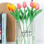 Book-Shaped Vase for Flowers, Book Lovers Gifts, Aesthetic Room Decor Cute Flowers Vases & Must-Have for Home, Bookshelf, Bedroom & Office Decor for Women & Teacher Gift - Like...