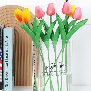 Book-Shaped Vase for Flowers, Book Lovers Gifts, Aesthetic Room Decor Cute Flowers Vases & Must-Have for Home, Bookshelf, Bedroom & Office Decor for Women & Teacher Gift - Like...