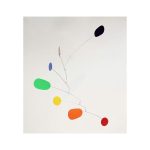 Daisy Modern Mobile | Hanging Art Sculpture | Metal Mobile