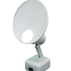 Floxite 15X Supervision Magnifying Mirror Light, Dove White