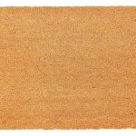 KAF Home Coir Doormat with Heavy-Duty, Weather Resistant, Non-Slip PVC Backing | 17 by 30 Inches, 0.6 Inch Pile Height | Perfect for Indoor and Outdoor Use (Blank)