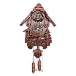 Kendal Cuckoo Clock Vintage Wall Clock Handcrafted Wood Cuckoo Clock Black Forest House Home Decor MX207C