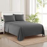 King Size Sheets - Breathable Luxury Bed Sheets with Full Elastic & Secure Corner Straps Built In - 1800 Supreme Collection Extra Soft Deep Pocket Bedding Set, Sheet Set, King,...