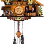 Kintrot Cuckoo Clock Pendulum Quartz Wall Clock Black Forest House Home Decor