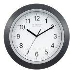 La Crosse Technology WT-3129B 12 Inch Atomic Analog Wall Clock, Pack of 1, Black