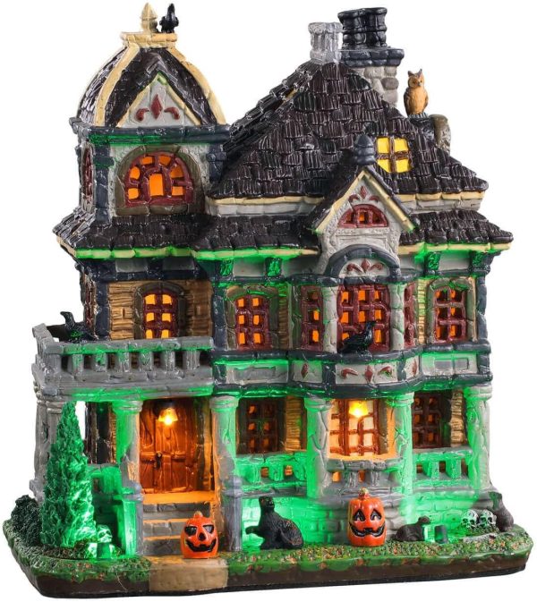 Lemax Grimsbury Haunted House, with 4.5V Adaptor #05609