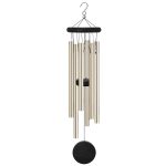 Memorial Wind Chimes Outdoor,Garden Wind Chimes with 6 Aluminum Alloy Tubes and Hook,Memorial Wind Chimes for Home Decor Garden Patio Outdoor