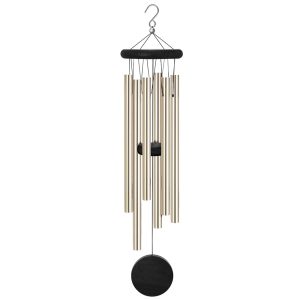 Memorial Wind Chimes Outdoor,Garden Wind Chimes with 6 Aluminum Alloy Tubes and Hook,Memorial Wind Chimes for Home Decor Garden Patio Outdoor