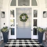 MUBIN Cotton Buffalo Plaid Rug 27.5 x 43 Inches Black and White Check Rugs Hand-Woven Indoor or Outdoor Rugs for Layered Door Mats Washable Carpet for Front Porch, Kitchen,...