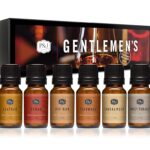 P&J Trading Fragrance Oil Gentlemen's Set | Leather, Sweet Tobacco, Teakwood, Bay Rum, Cedar, Sandalwood Candle Scents for Candle Making, Freshie Scents, Soap Making Supplies,...