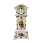 Royal Albert Old Country Rose 16-inch High Grandfather Clock