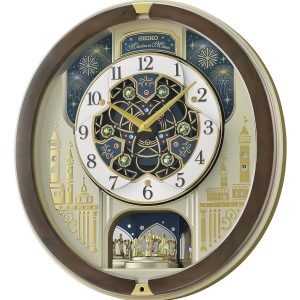 SEIKO Melodies in Motion Musical Wall Clock, Festival