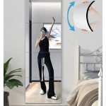 Shatterproof Wall Mirror Full Length for Bedroom, Plexiglass Gym Mirrors For Home, Extra Thick: 1/8 inch, 12 x12 inch x 4 Pcs, Workout Mirrors Safe for Kids, Over The Door, Long...