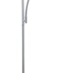 Simple Designs LF2000-SLV Mother-Daughter Floor Lamp with Reading Light, Silver