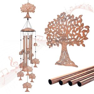 Tree of Life Wind Chimes for Outside,Tree of Life Gifts for Women/Men/Sympathy Gift/Memorial Gifts/Birthday Festival Gifts Metal windchimes Outdoors/Indoors,Patio Decor,Garden...