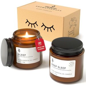 TRINIDa Scented Candles, Candles for Home Scented, Scented Candle Set for Stress Relief and Promote Sleep, Candles for Women and Men