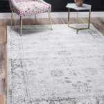 Unique Loom Sofia Collection Area Rug - Casino (6' 1" x 9' Rectangle, Gray/ Beige)