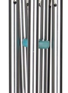 Woodstock Wind Chimes for Outside, Outdoor Decor, Patio and Garden Decor for Outside Front Porch Decor (24") Beachcomber Wind Chime Gracious Green Decorative Wind Chime (BCGG)